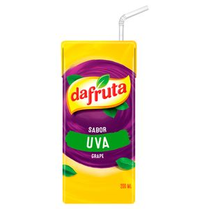 Refresco Adoçado Uva Dafruta 200ml