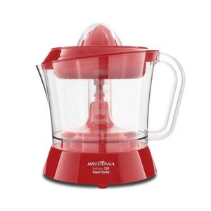 Espremedor De Fruta Britânia Bellagio Super Turbo 127V 1,5 Litros Vermelho