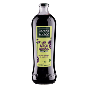 Suco Integral Uva Tinto Campo Largo Garrafa 1,5l