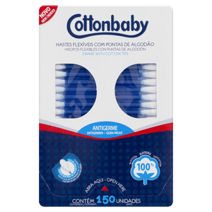 Hastes Flexíveis Cottonbaby 150X1