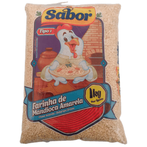 Farinha de Mandioca Amarela Sabor