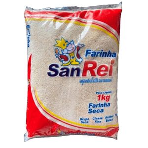 Farinha de Mandioca Branca Sanrei 1kg