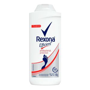 Talco Desodorante para os Pés Efficient Antibacterial Rexona