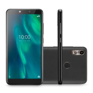 Smartphone Multilaser F P9130 32GB Dual Chip Tela 5.5" Câmera 5MP Frontal 5MP Android 9 Preto
