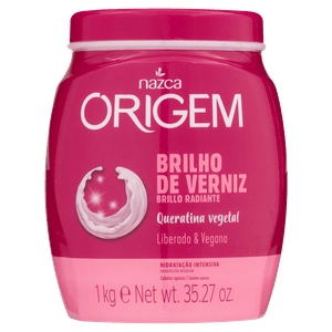 Creme de Hidratação Nazca Origem Brilho de Verniz Pote 1kg