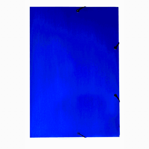 Pasta Papel com Elástico Dello Azul 10X1