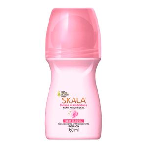 Desodorante Antitranspirante Roll-On Rosas & Amêndoas 60ml