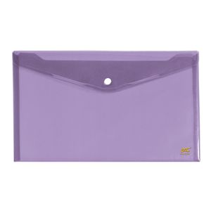 Pasta Envelope Com Botão Ofício Lilás Dac