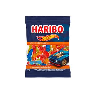 Bala Haribo Gelatina Hot Wheels Frutas Sortidas