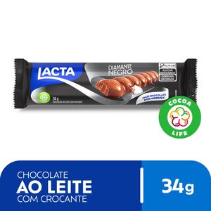 Chocolate ao Leite Diamante Negro 34g