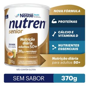 Complemento Alimentar Nutren Senior sem Sabor 370g