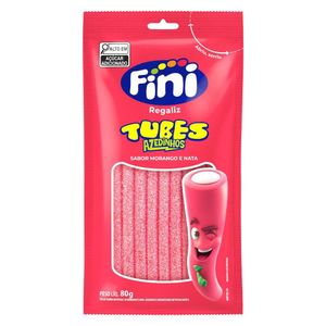 Fini Tubes Morango Azedinhos 80G