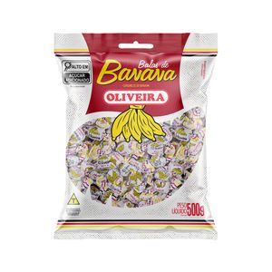 Bala de Banana Oliveira 500g