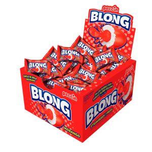 Chiclete Sabor Morango Blong 200g