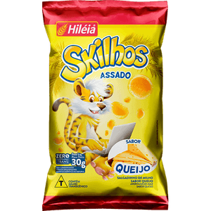Salgadinho Skilhos Hiléia Queijo 30G