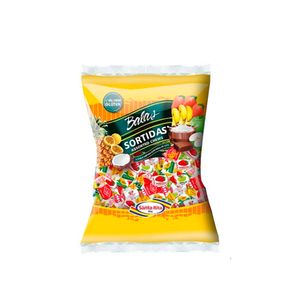 Bala Mastigável Santa Rita Sortidas 500g