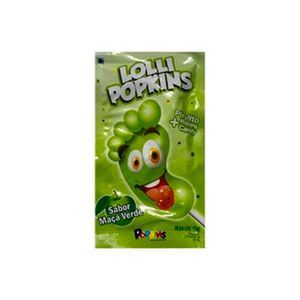Pirulito Popkins Maçã Verde