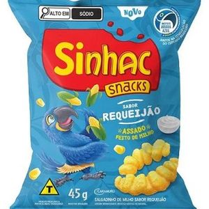 Salgadinho Sinhac Sabor Requeijão 45G