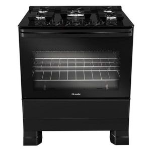 Fogão Mueller MFV5BF 5 Bocas Preto