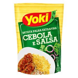 Batata Palha Extrafina Cebola e Salsa Yoki Sachê 100g