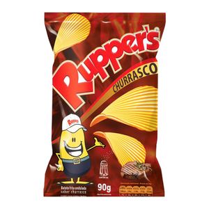 Batata Rupper's Ondulada Sabor Churrasco 80g
