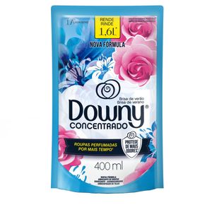 Amaciante de Roupa Concentrado Brisa de Verão Downy Sachê 400ml