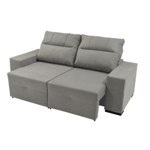 Sofá Retrátil e Reclinável Europa Espuma D26 1,97cm