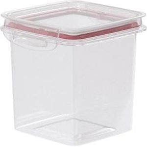 Pote de Plástico com Trava Vermelho 830ml Plasutil