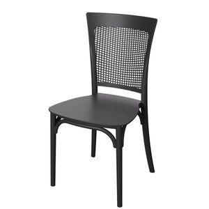 Cadeira Robust Palhinha Preto Forte Plástico