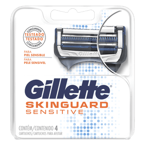 Carga para Aparelho de Barbear Skinguard Sensitive Gillette