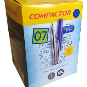 Caneta Azul 07 Compactor
