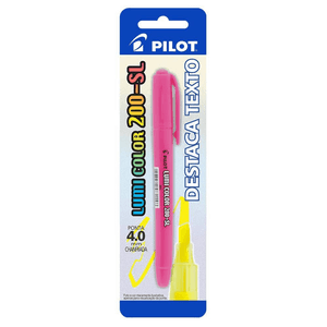 Marca Texto Lumi Color 200 Rosa Blister Com