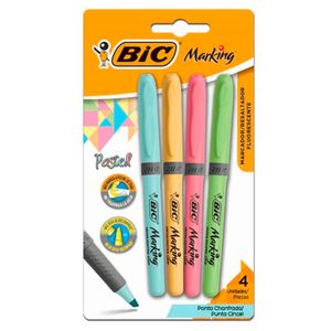Marcador De Texto Marking Sortidos Pastel 4 Unidades