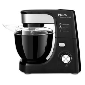 Batedeira Planetária PHP500 12 Velocidades 500W Preta