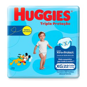 Fralda Huggies Jumbo XG Pacote com 22 Unidades