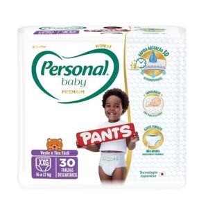 Fralda Personal Baby Pants Mega XXG 30 Unidades