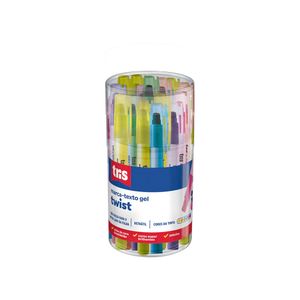 Marca Texto Tris Gel Twist 24 Cores Sortidas