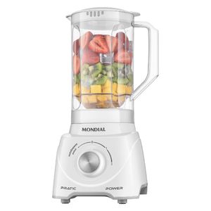 Liquidificador Pratic Power Mundial  L97 550W Branco 127V