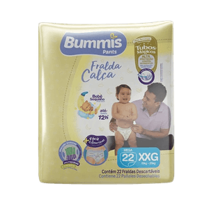 Fralda Bummis Pants Calça Mega XXG 22X1