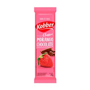Barra de Cereal Sabor Morango com Chocolate