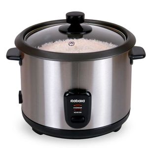 Panela de Arroz Elétrica Itatiaia PAMID2001 Inox 1,5L 220V