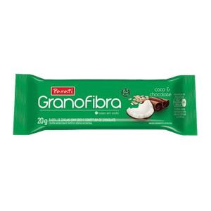 Barra Cereal Granofibra Coco e chocolate 20G