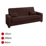 sofa-js-montana-2l-cama-chocolate