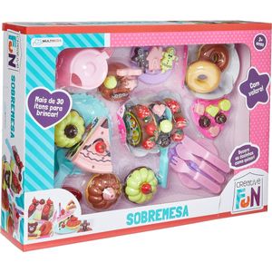 Conjunto De Acessórios Creative Fun Sobremesas Multikids Br647