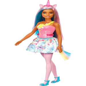 Boneca Unicórnio 3 Barbie Hgr21