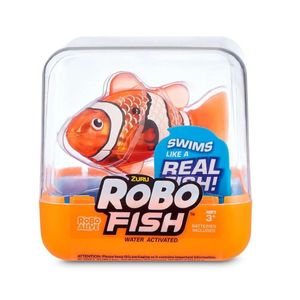 Robô Alive Fish Laranja Fun F0084-8