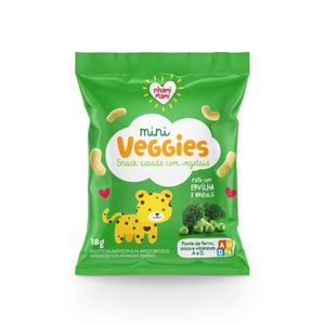 Biscoito Mini Veggies Ervilha e Brócolis Nhami Mami