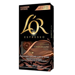 Café Em Cápsula Torrado E Moído Espresso Chocolate L'Or Caixa 52G 10 Unidades