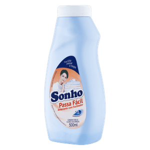 Amaciante de Roupa Diluído com Facilitador Sonho Passa Fácil Frasco