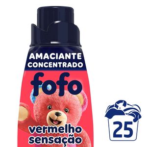 Amaciante Concentrado FOFO Vermelho Sensação 500 ml
